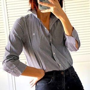 Lauren Ralph Lauren 3/4 Sleeve Button-up